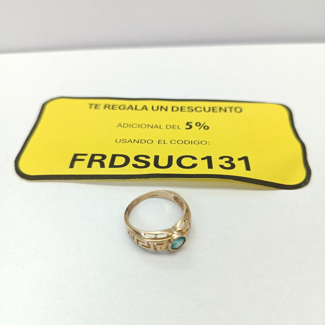 ANILLO ORO 10 K 3 GRMS (SEMINUEVO)