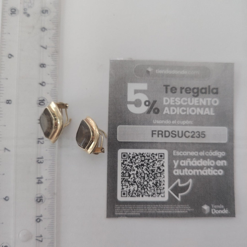 ARETES PAR ORO 14 K 7,80 GRMS (SEMINUEVO)