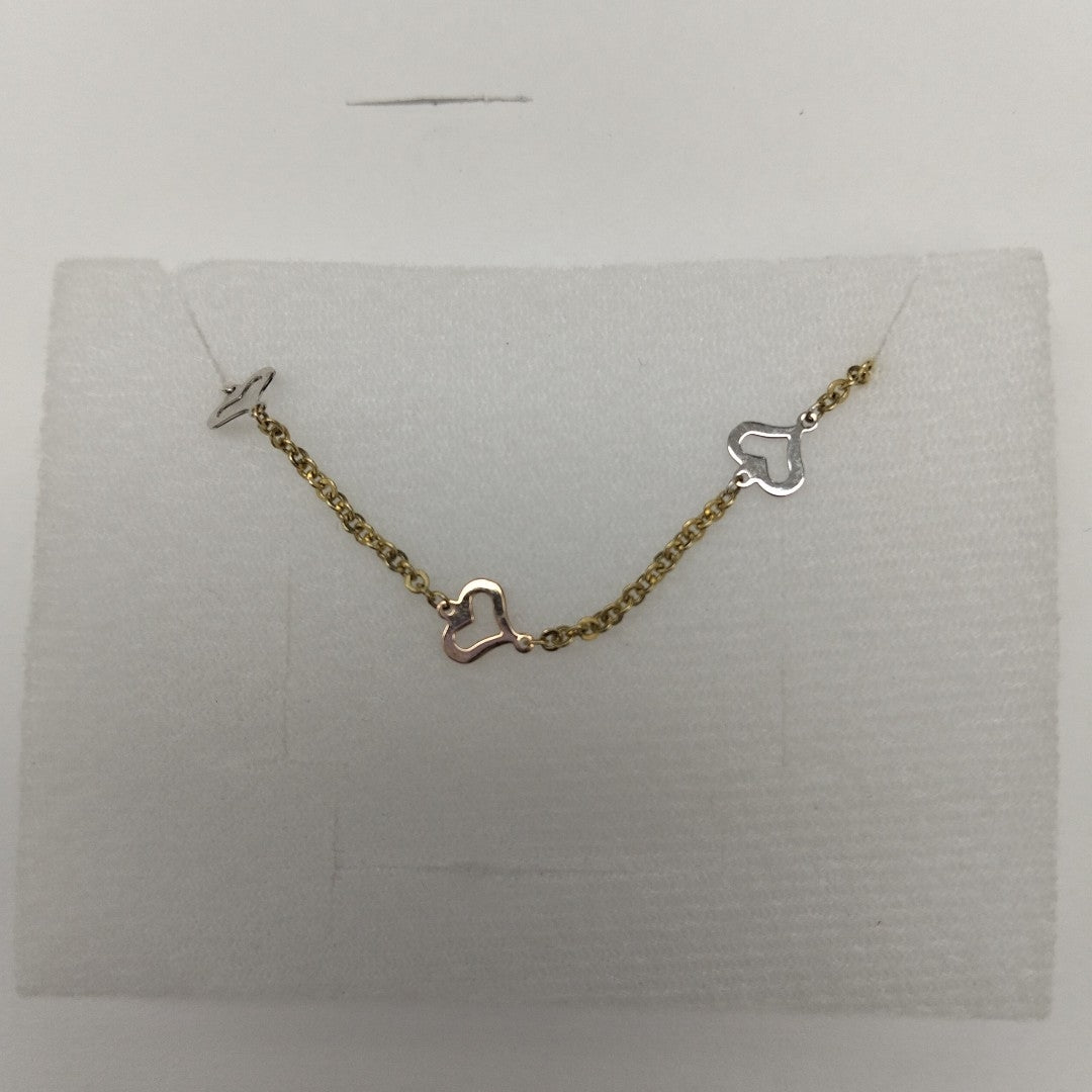 PULSERA ORO, ORO COMBINADO 14 K 1.8 GRMS (SEMINUEVO)