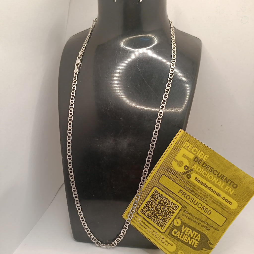 CADENA PLATA 7.3 GRMS (SEMINUEVO)