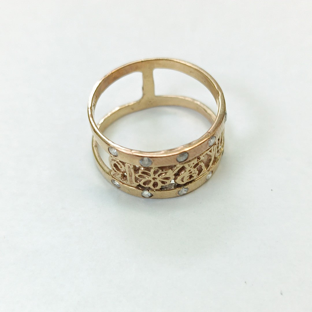 ANILLO ORO 10 K 3.7 GRMS (SEMINUEVO)