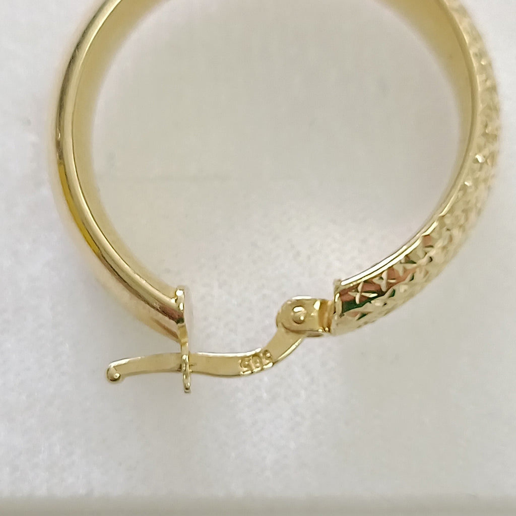 ARRACADAS PAR ORO 14 K 4,10 GRMS (SEMINUEVO)