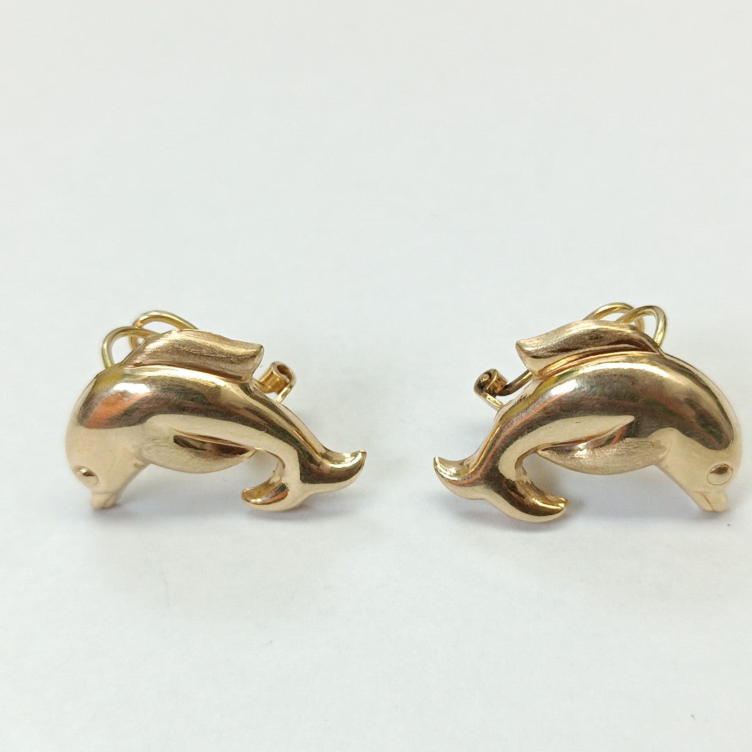 ARETES PAR ORO 14 K 3.1 GRMS (SEMINUEVO)