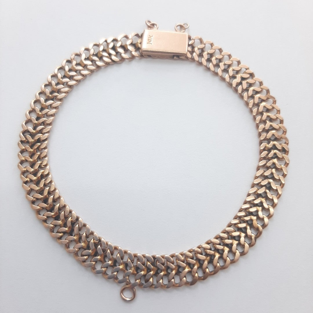 PULSERA ORO 14 K 16.2 GRMS (SEMINUEVO)