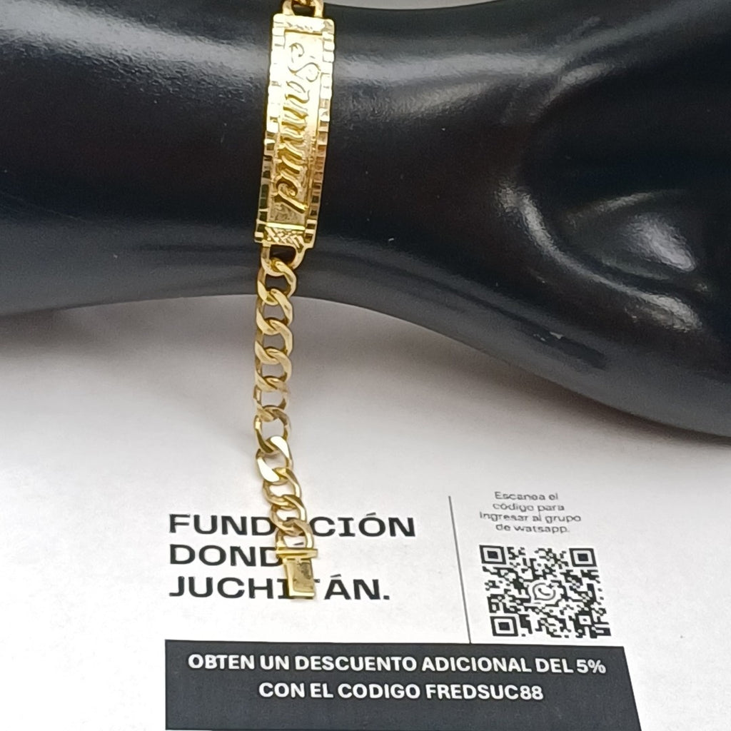 ESCLAVA ORO 10 K 9.9 GRMS (SEMINUEVO)