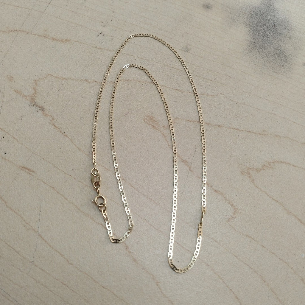 CADENA ORO 14 K 1.7 GRMS (SEMINUEVO)