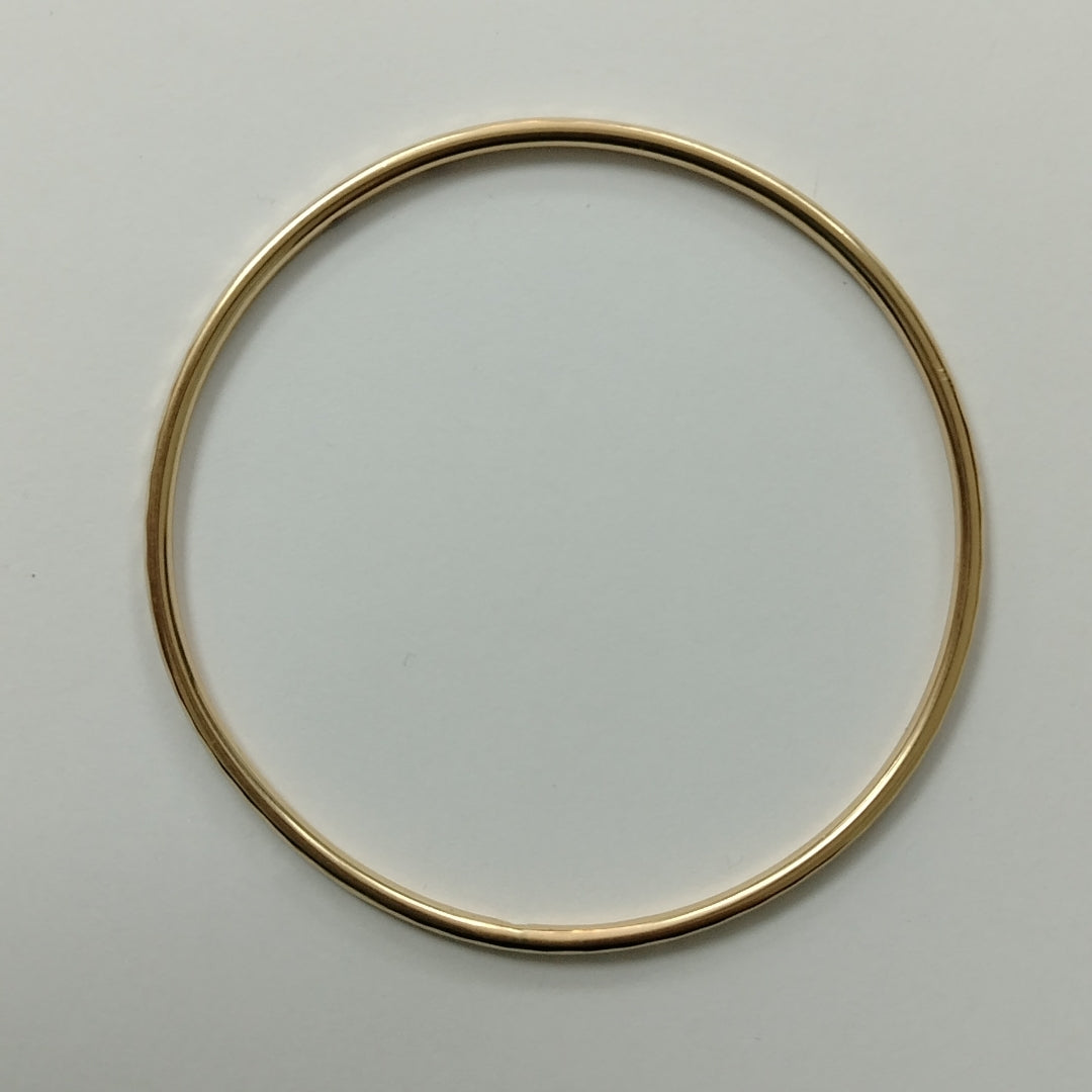 PULSERA RIGIDA ORO 14 K 4.8 GRMS (SEMINUEVO)