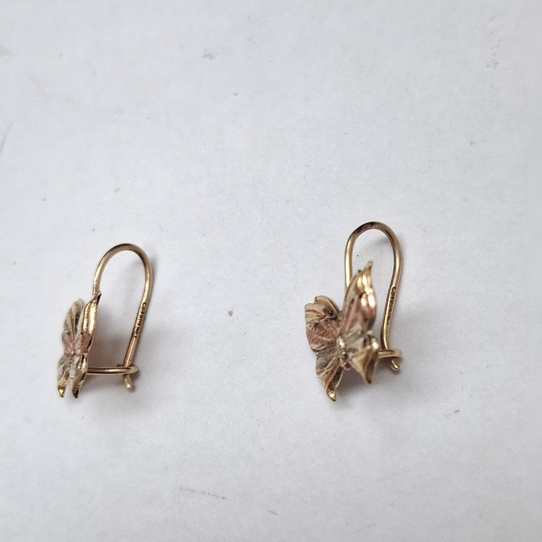 ARETES PAR ORO 10 K 1.5 GRMS (SEMINUEVO)