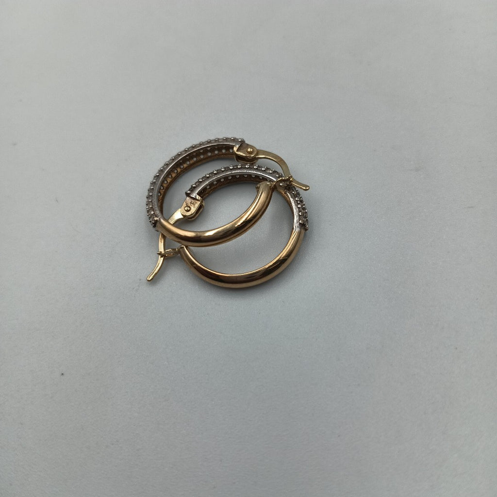 ARRACADAS PAR ORO 10 K 2.7 GRMS (SEMINUEVO)