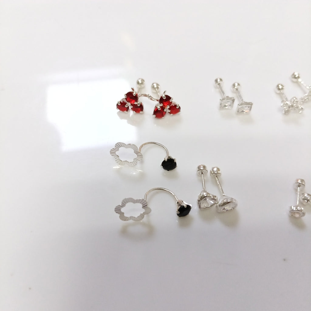 BROQUELES PAR PLATA 3.3 GRMS (SEMINUEVO)