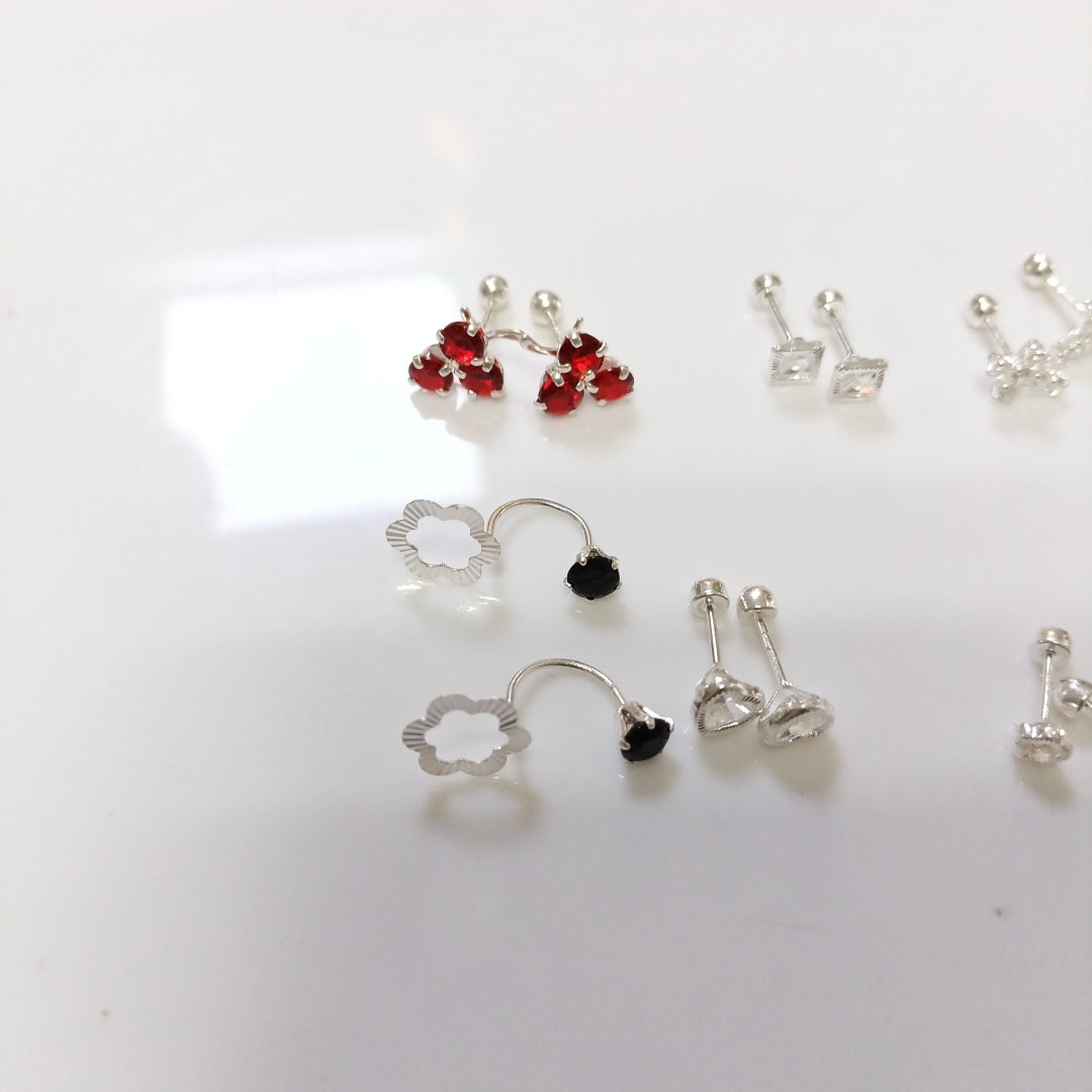 BROQUELES PAR PLATA 3.3 GRMS (SEMINUEVO)