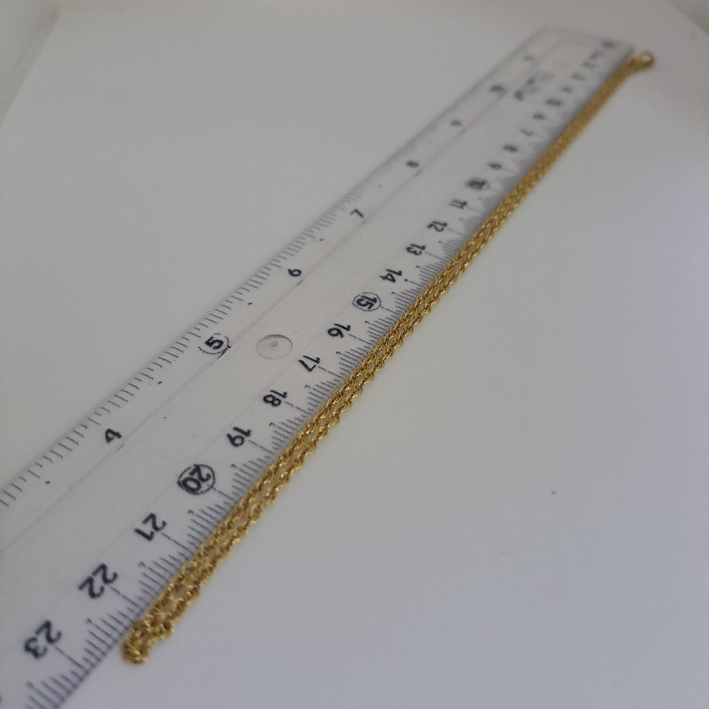 CADENA ORO 10 K 3.5 GRMS (SEMINUEVO)