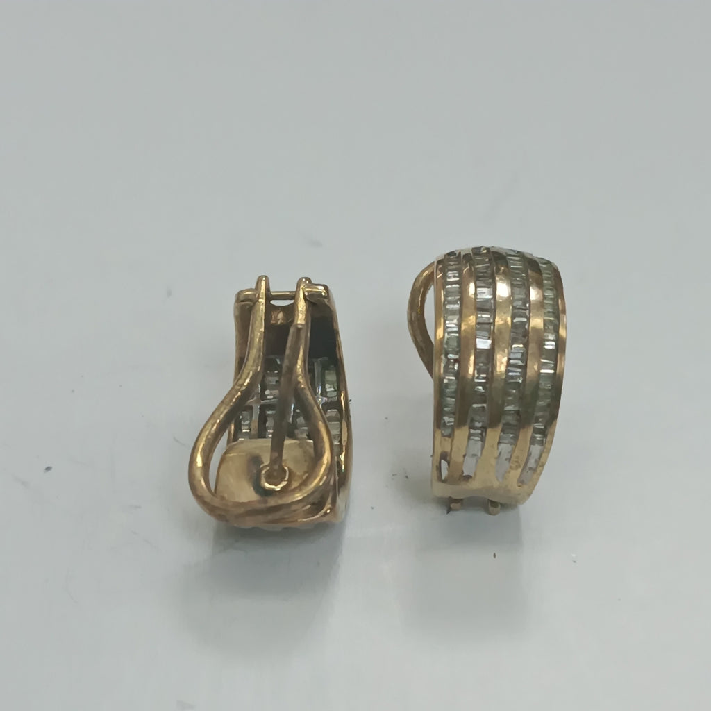 ARETES PAR ORO 14 K 8.1 GRMS (SEMINUEVO)
