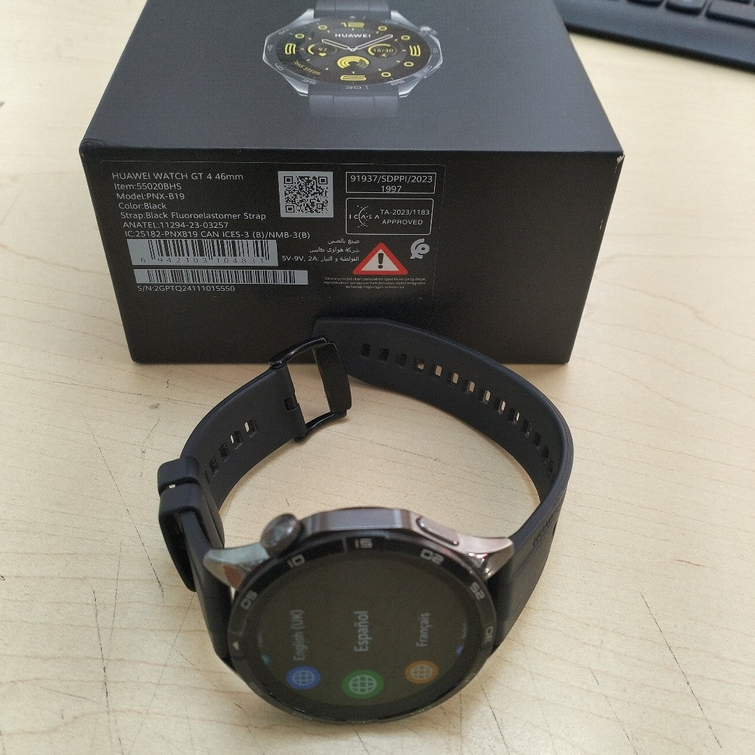SMARTWATCH HUAWEI WATCH GT 4 PNX-B19 46 MM GPS (SEMINUEVO)
