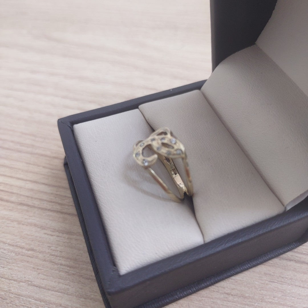 ANILLO ORO 14 K 1.4 GRMS (SEMINUEVO)