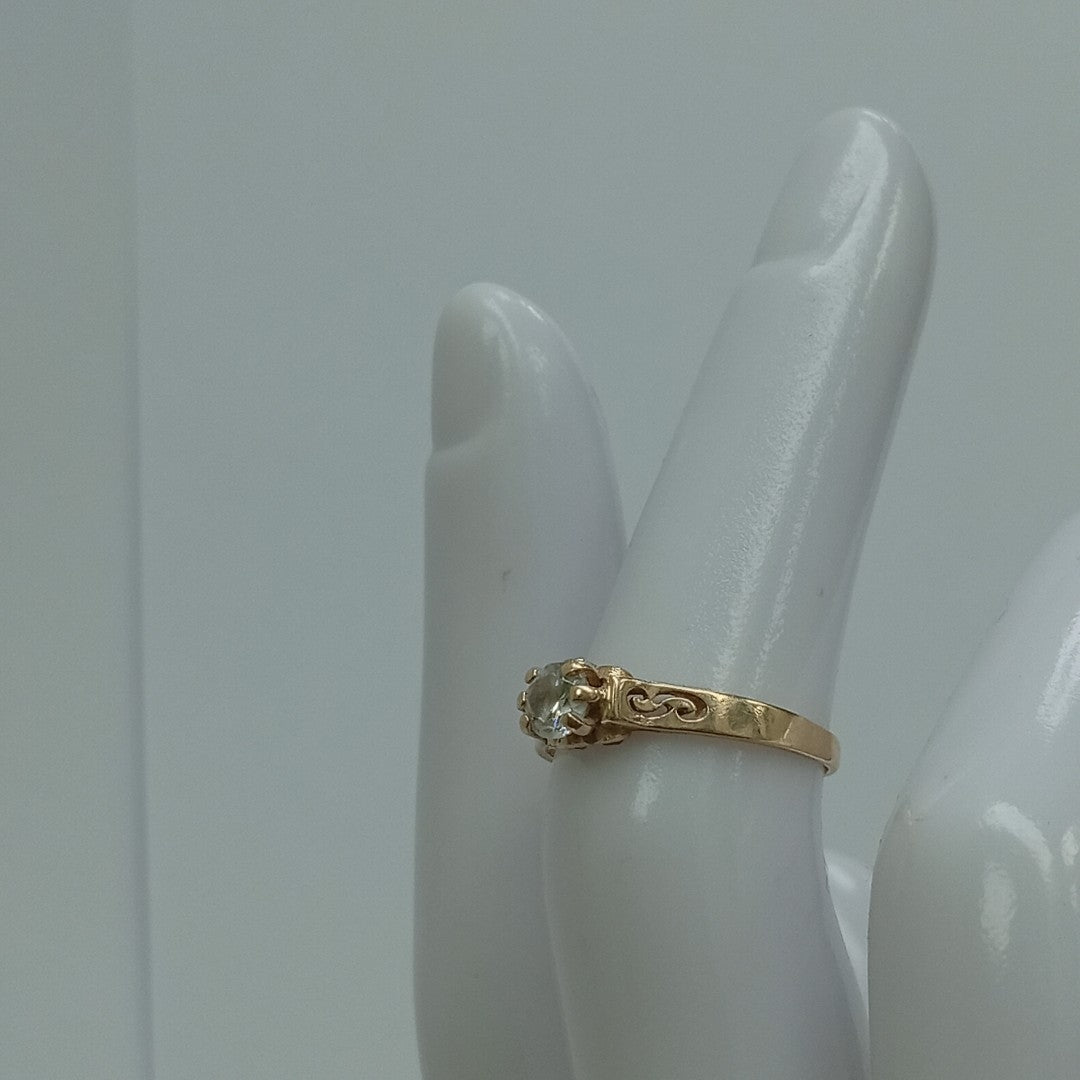 SOLITARIO ORO 14 K 1.5 GRMS (SEMINUEVO)