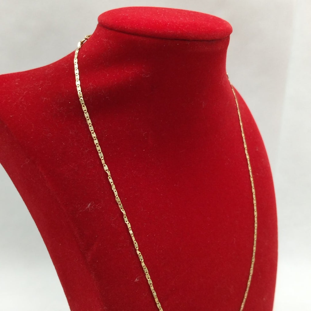 CADENA ORO,ORO COMBINADO 14 K 1,60 GRMS (SEMINUEVO)