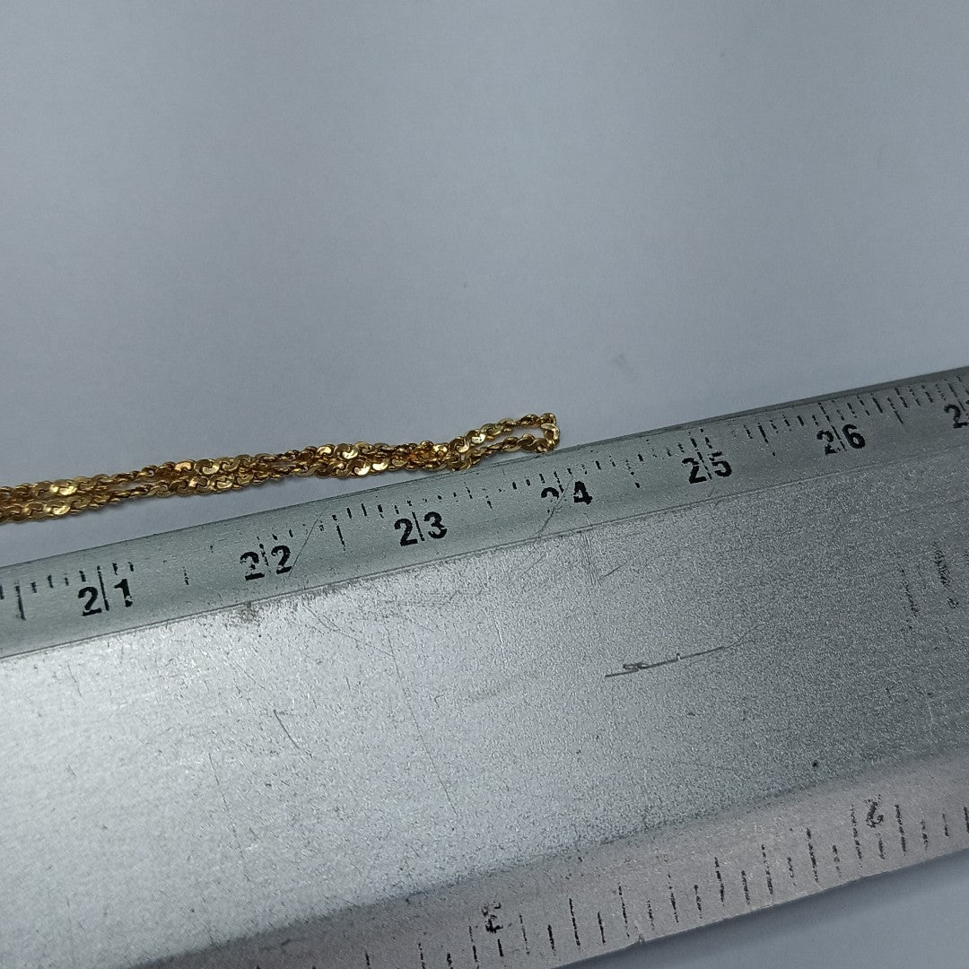 CADENA ORO 14 K 2.4 GRMS (SEMINUEVO)
