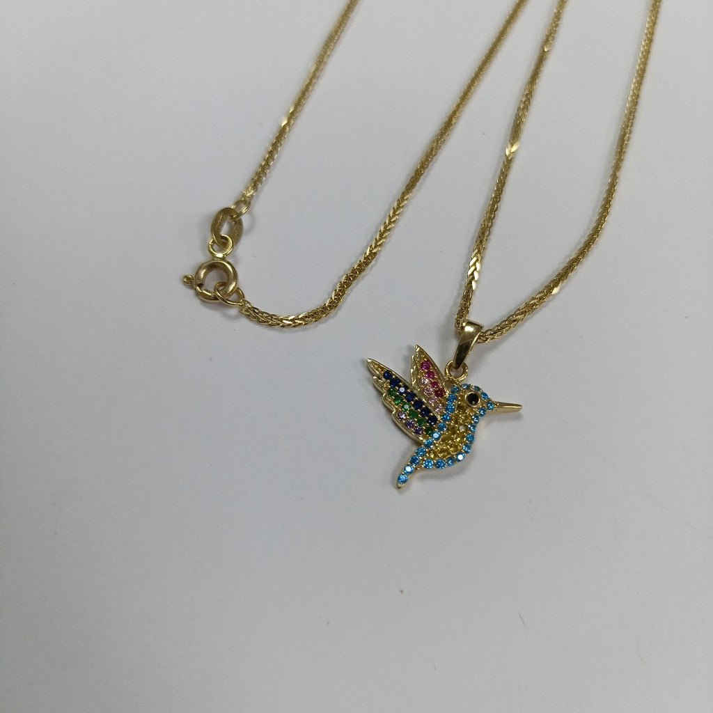CADENA, DIJE ORO 14 K 3.3 GRMS (SEMINUEVO)
