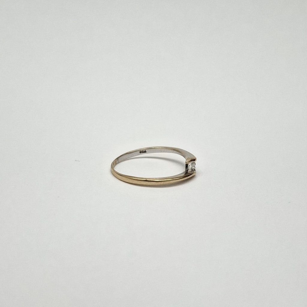 ANILLITO ORO BLANCO 18 K 1.6 GRMS (SEMINUEVO)