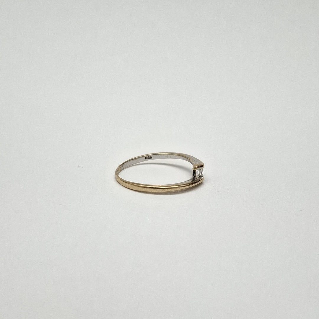 ANILLITO ORO BLANCO 18 K 1.6 GRMS (SEMINUEVO)