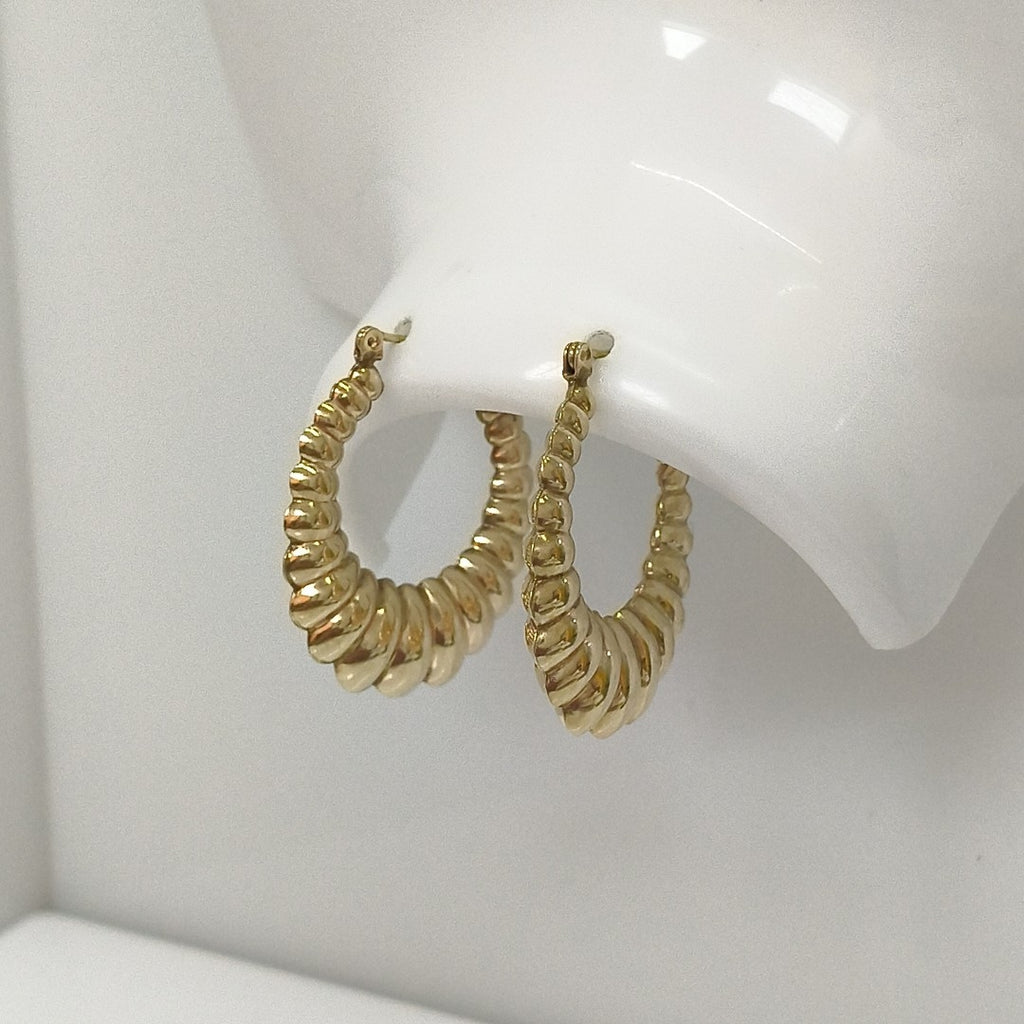 ARRACADAS PAR ORO 10 K 3,70 GRMS (SEMINUEVO)