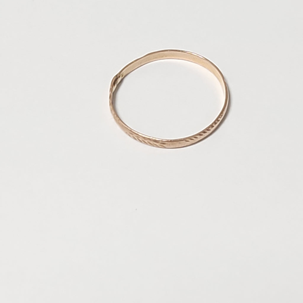 ANILLO ORO 8 K 0,70 GRMS (SEMINUEVO)