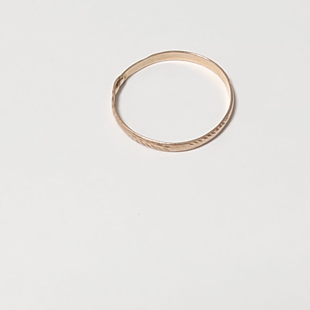 ANILLO ORO 8 K 0,70 GRMS (SEMINUEVO)