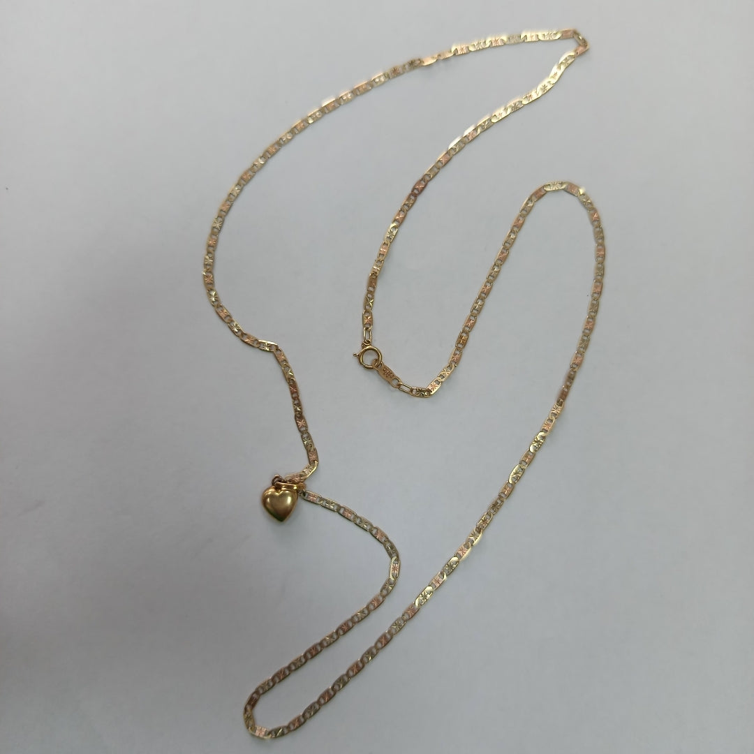 CADENA, DIJE ORO 10 K 4.2 GRMS (SEMINUEVO)