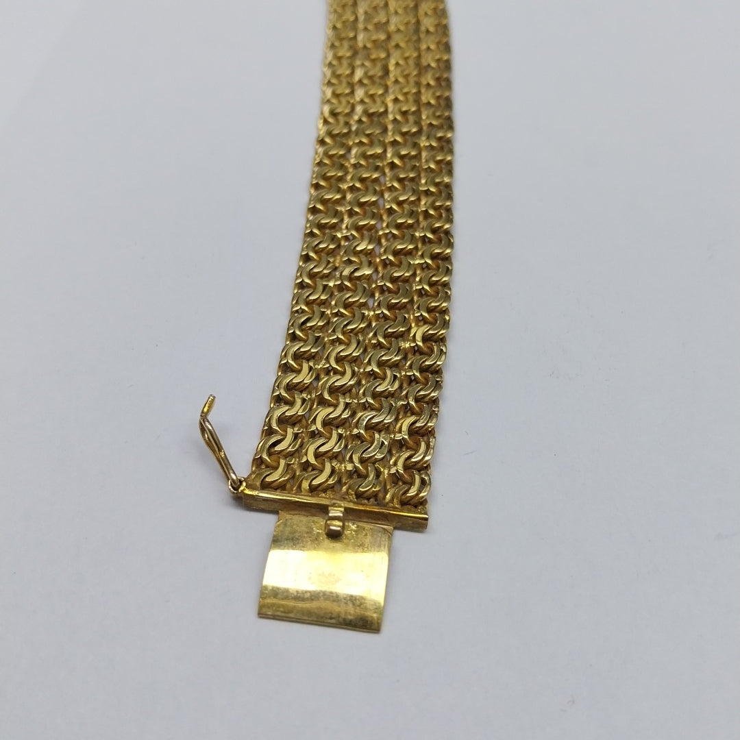 PULSERA ORO 10 K 32,20 GRMS (SEMINUEVO)