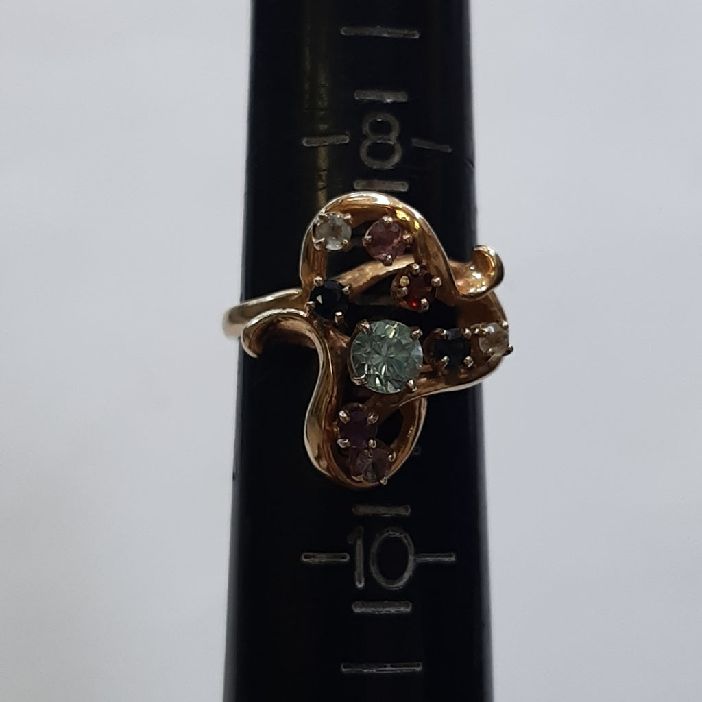 ANILLO ORO 14 K 7,70 GRMS (SEMINUEVO)