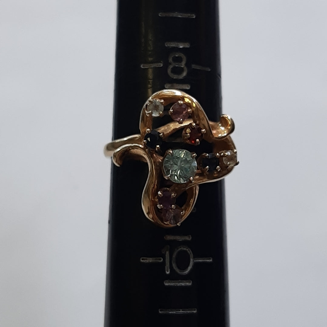 ANILLO ORO 14 K 7,70 GRMS (SEMINUEVO)
