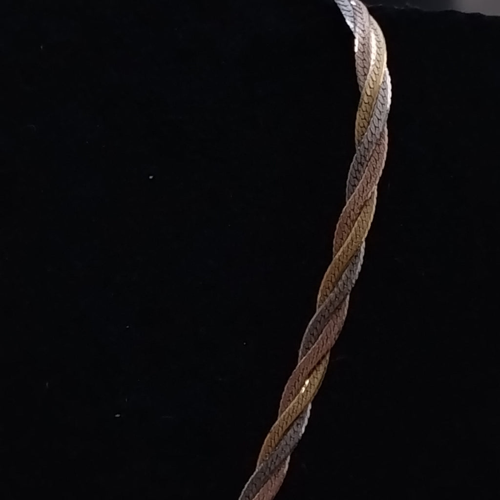 CADENA ORO, ORO COMBINADO 14 K 8.2 GRMS (SEMINUEVO)