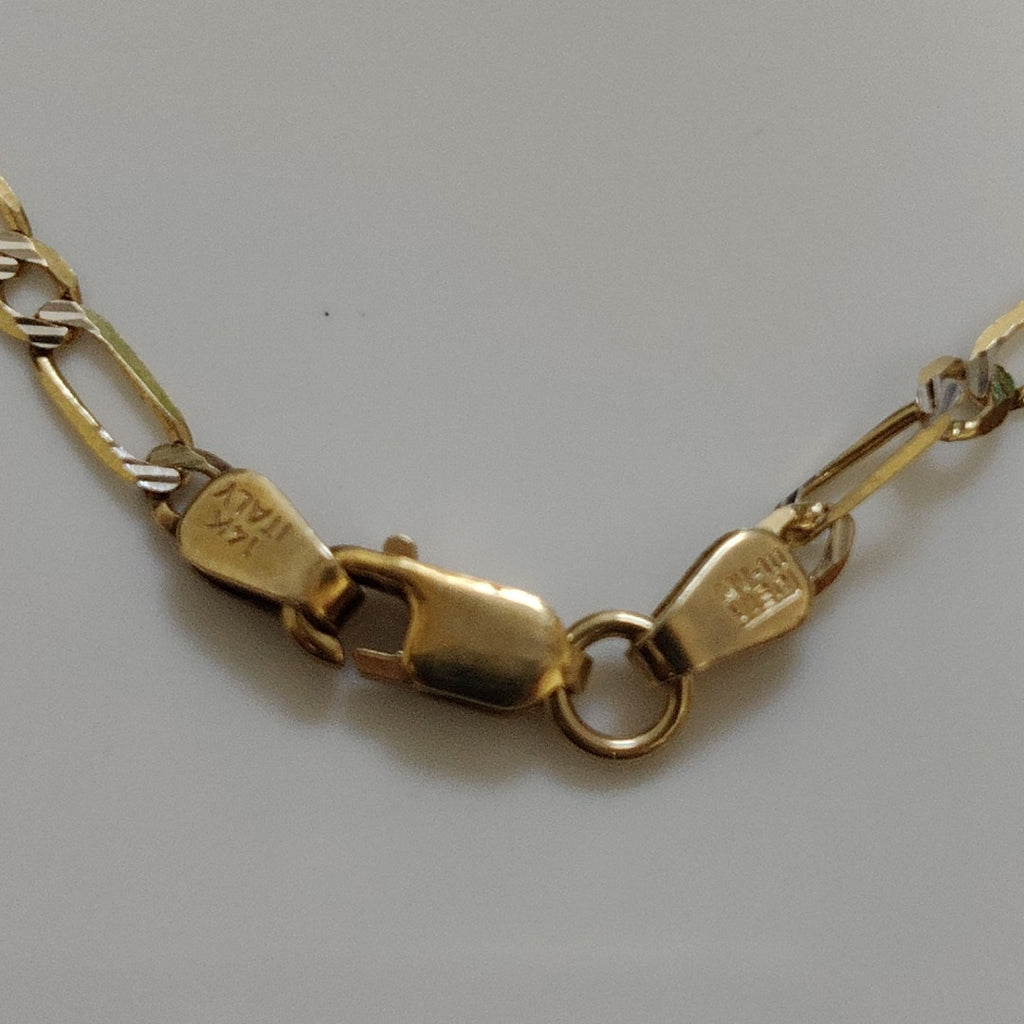 CADENA ORO, RODIADO 14 K 4.1 GRMS (SEMINUEVO)
