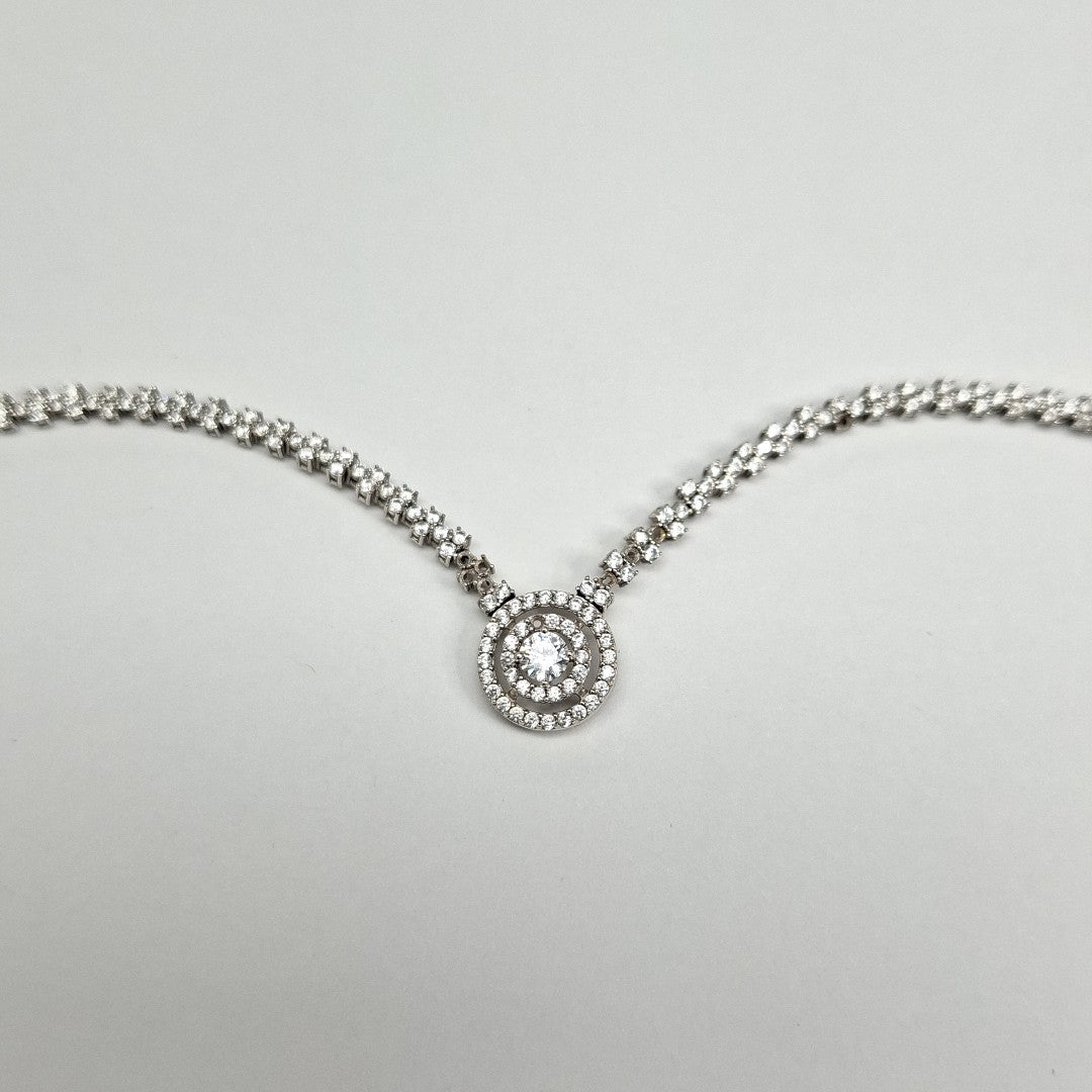 GARGANTILLA ORO BLANCO 14 K 10,50 GRMS (SEMINUEVO)