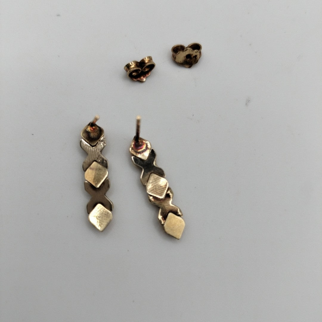 ARETES PAR ORO 10 K 1,70 GRMS (SEMINUEVO)