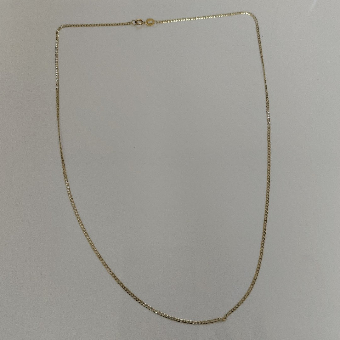 CADENA ORO, RODIADO 14 K 1.8 GRMS (SEMINUEVO)