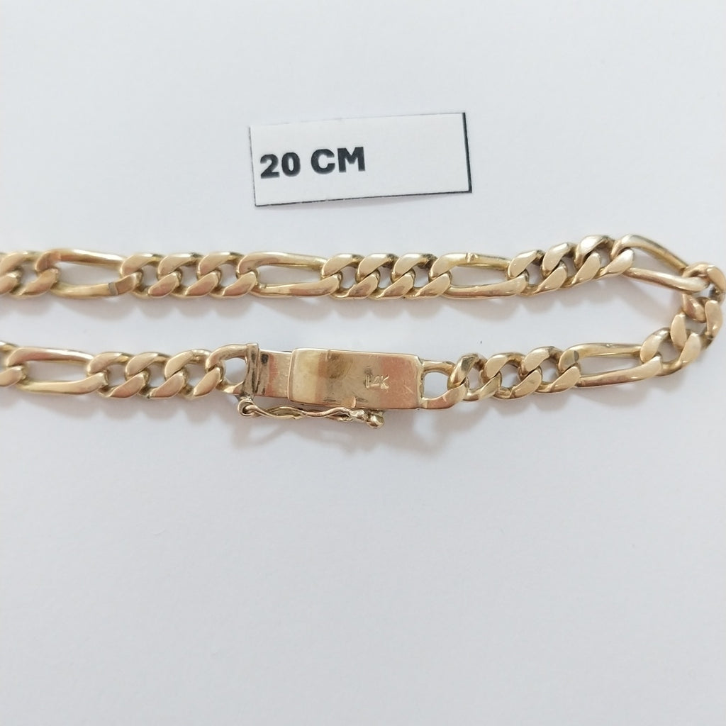 PULSERA ORO 14 K 14.1 GRMS (SEMINUEVO)