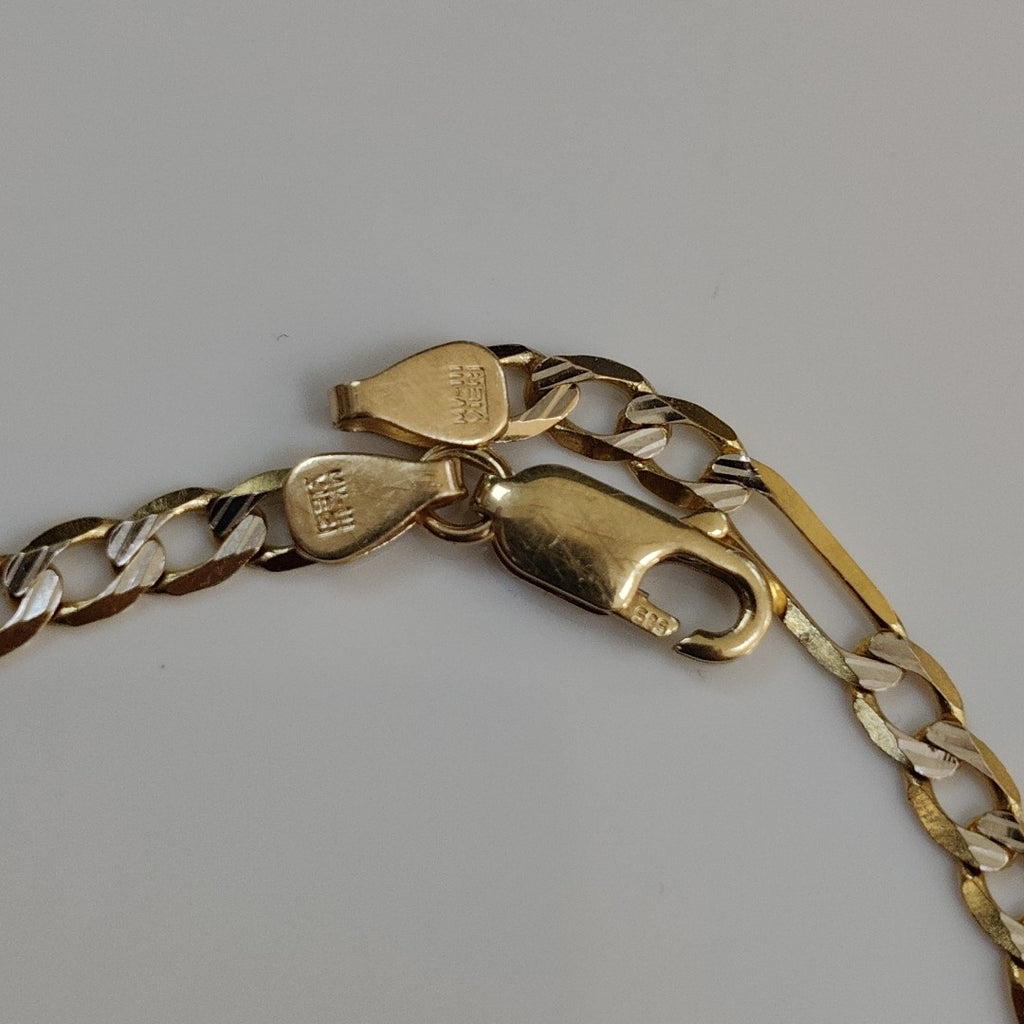 PULSERA ORO, RODIADO 14 K 4.3 GRMS (SEMINUEVO)