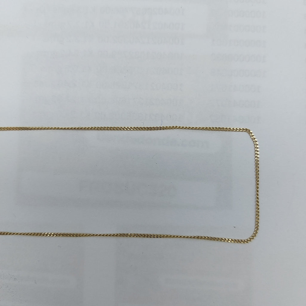 CADENA ORO 14 K 1.6 GRMS (SEMINUEVO)