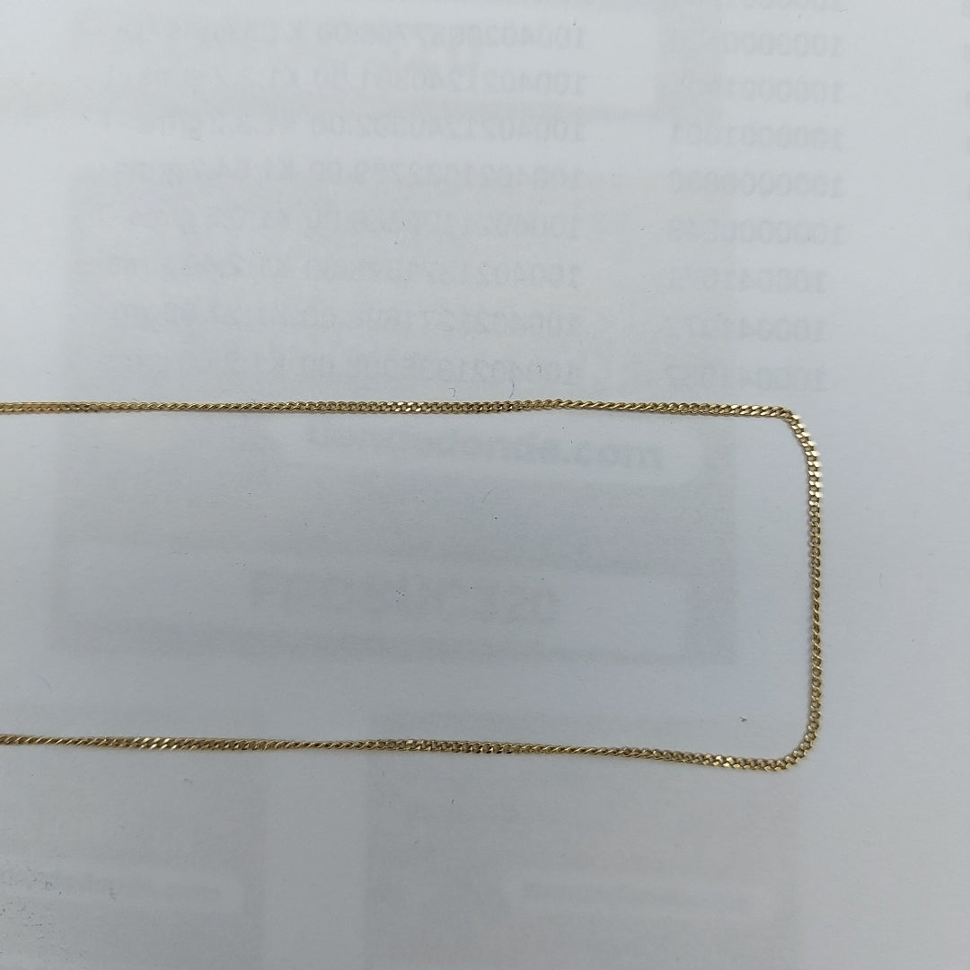 CADENA ORO 14 K 1.6 GRMS (SEMINUEVO)