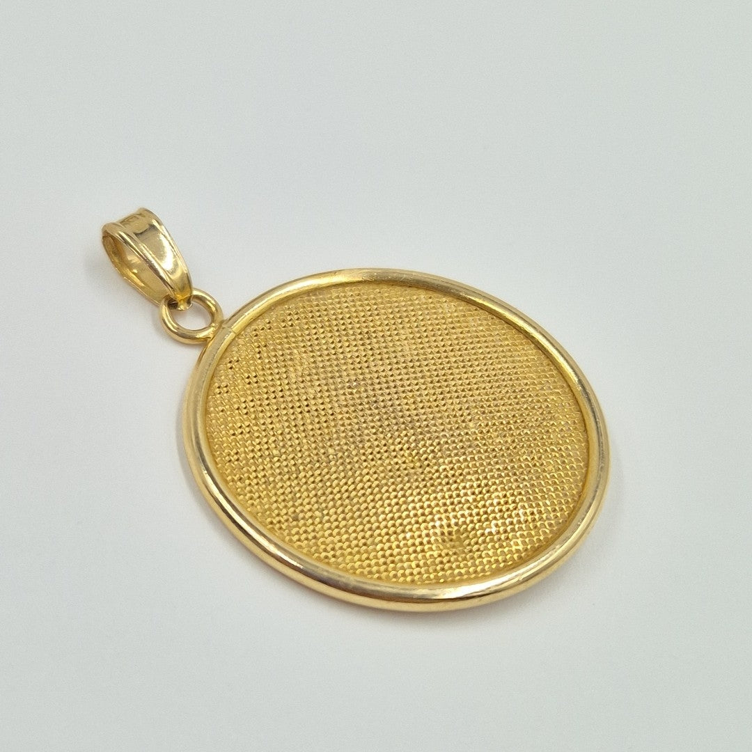 MEDALLA RELIGIOSA ORO 14 K 3,50 GRMS (SEMINUEVO)