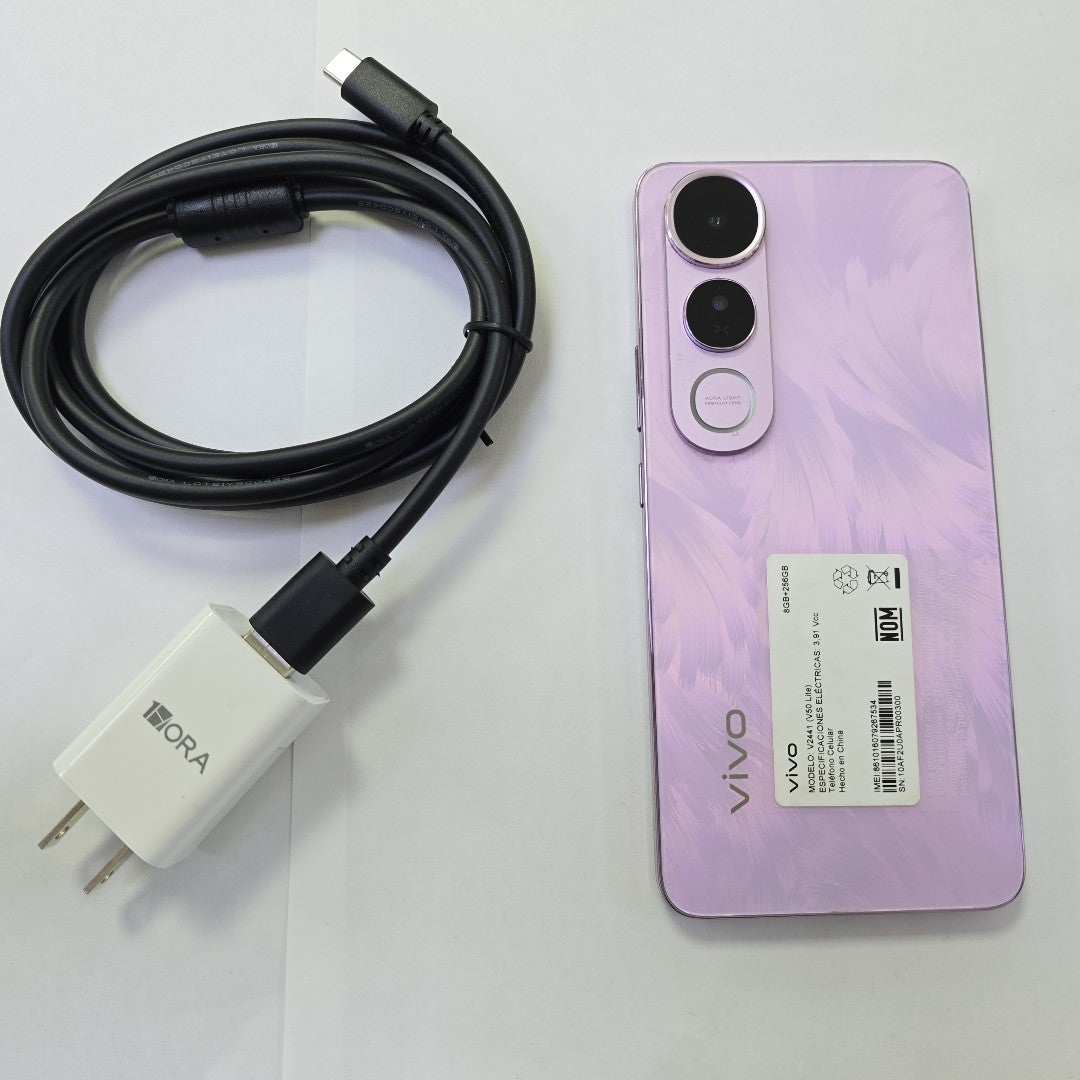 CELULAR VIVO V50 LITE V2441 (2025) 256 GB 8 GB RAM (SEMINUEVO)