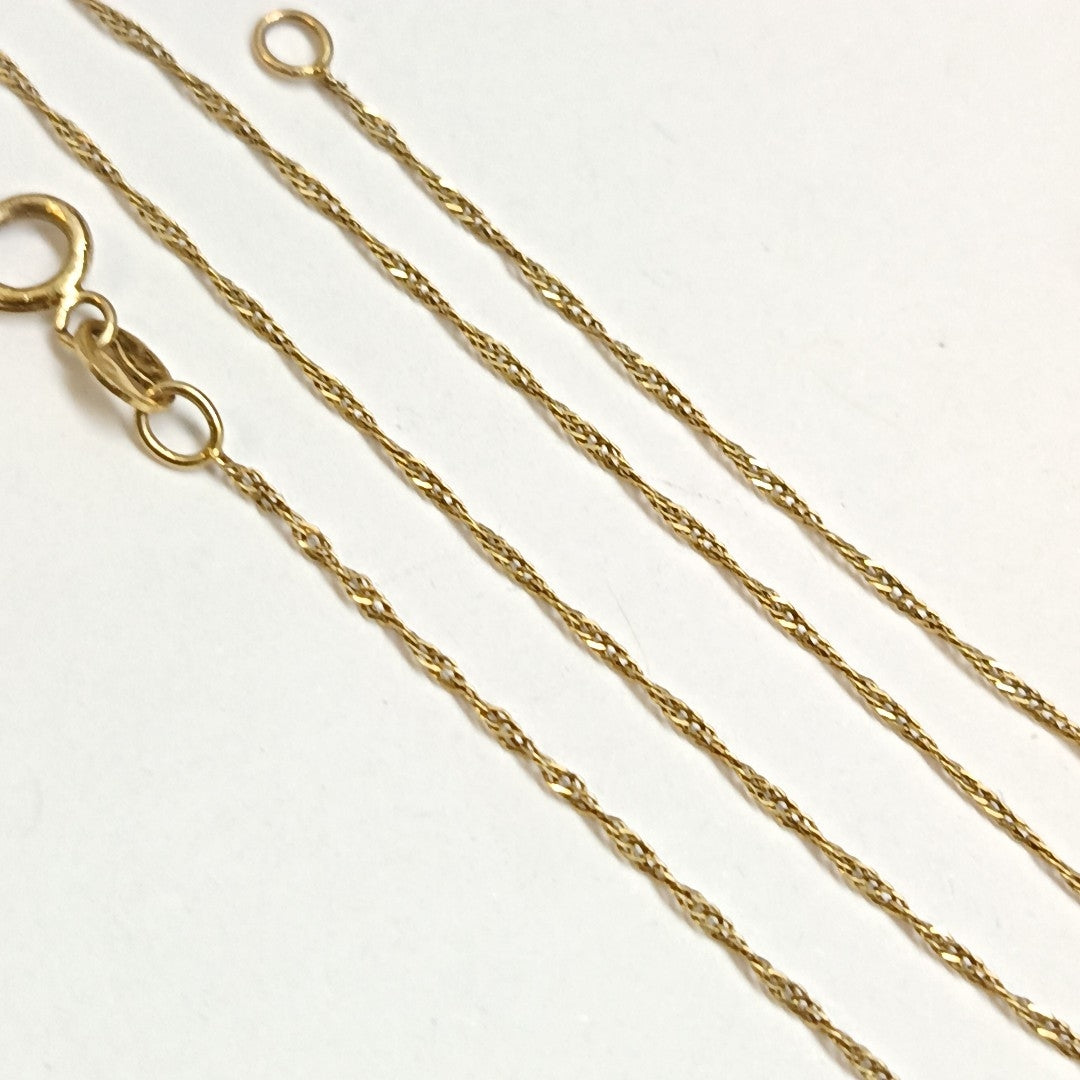 CADENA ORO 10 K 0.8 GRMS (SEMINUEVO)