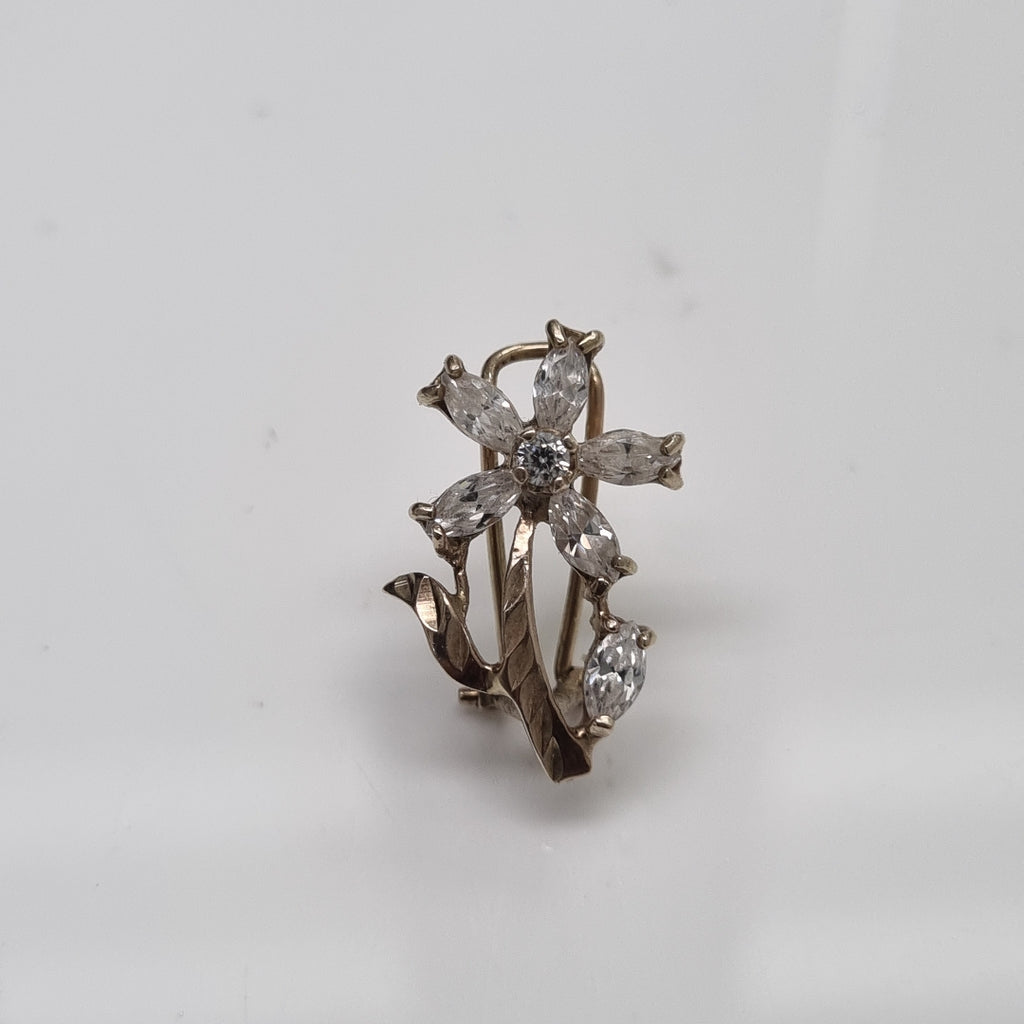 ARETES PAR ORO 10 K 3.8 GRMS (SEMINUEVO)