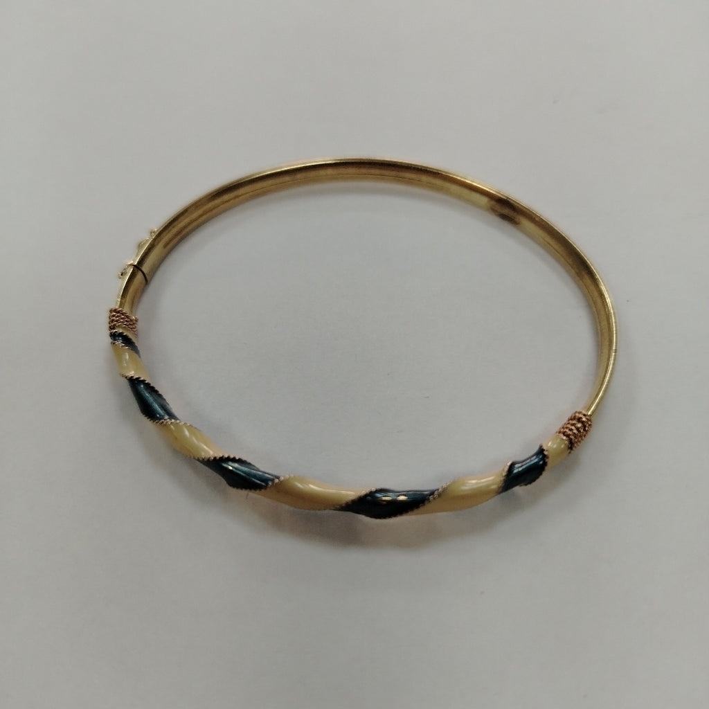 PULSERA RIGIDA ORO 10 K 6.7 GRMS (SEMINUEVO)