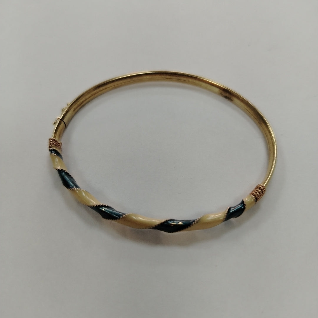 PULSERA RIGIDA ORO 10 K 6.7 GRMS (SEMINUEVO)