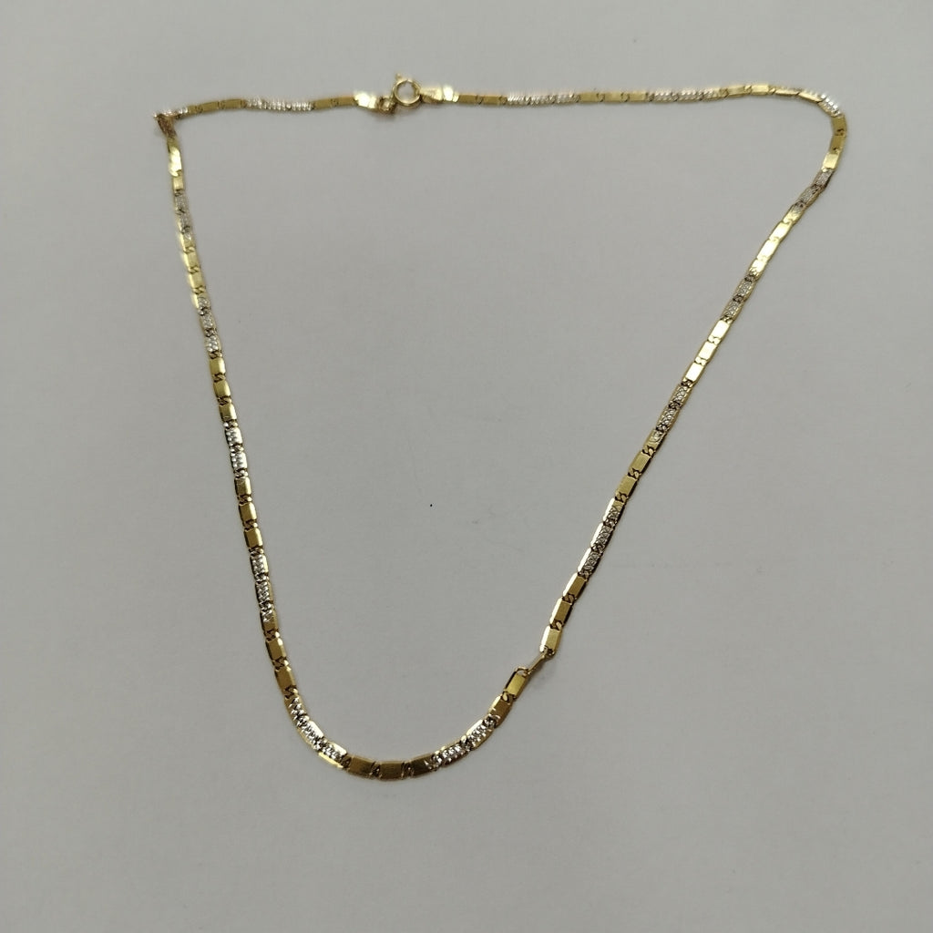 CADENA ORO, RODIADO 10 K 5.4 GRMS (SEMINUEVO)