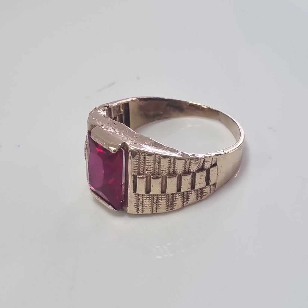 ANILLO ORO 10 K 9.2 GRMS (SEMINUEVO)