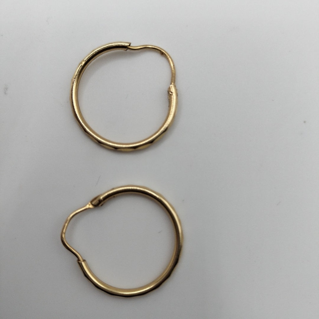 ARRACADAS PAR ORO 10 K 1.6 GRMS (SEMINUEVO)